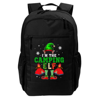 IM The Camping Elf Christmas Elf Shoes Hat Costume Camper Funny Gift Backpack
