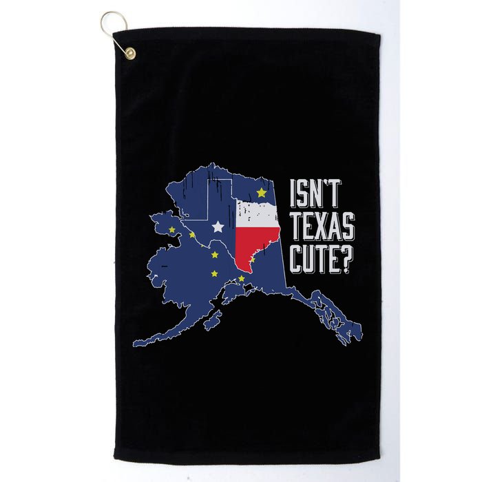 Isnt Texas Cute Alaska Home Ak State Design Golf Towel