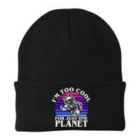 I'm Too Cool For Just One Planet Astronaut Beanie