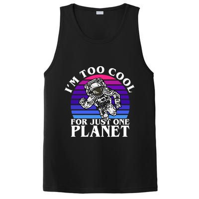 I'm Too Cool For Just One Planet Astronaut PosiCharge Competitor Tank