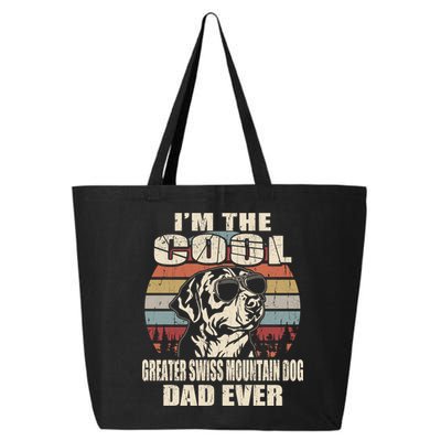 Im The Cool Greater Swiss Mountain Dog Dad Ever Vintage Gift 25L Jumbo Tote