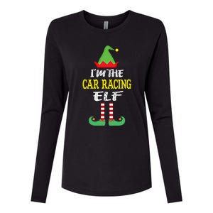 IM The Car Racing Elf Group Matching Family Christmas Gift Womens Cotton Relaxed Long Sleeve T-Shirt