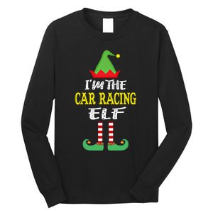 IM The Car Racing Elf Group Matching Family Christmas Gift Long Sleeve Shirt