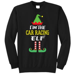 IM The Car Racing Elf Group Matching Family Christmas Gift Sweatshirt