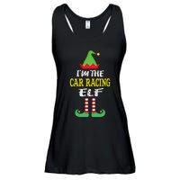 IM The Car Racing Elf Group Matching Family Christmas Gift Ladies Essential Flowy Tank