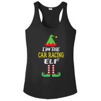 IM The Car Racing Elf Group Matching Family Christmas Gift Ladies PosiCharge Competitor Racerback Tank