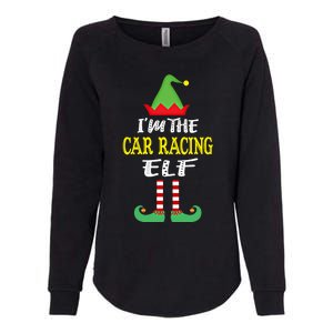 IM The Car Racing Elf Group Matching Family Christmas Gift Womens California Wash Sweatshirt