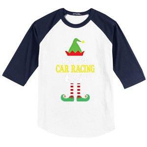 IM The Car Racing Elf Group Matching Family Christmas Gift Baseball Sleeve Shirt