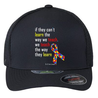 If They Can't.. Autism Awarness Puzzle Flexfit Unipanel Trucker Cap