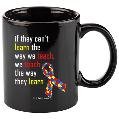 If They Can't.. Autism Awarness Puzzle 11oz C Handle Ceramic Mug