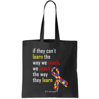 If They Can't.. Autism Awarness Puzzle Bag