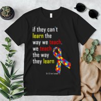 If They Can't.. Autism Awarness Puzzle Premium T-Shirt