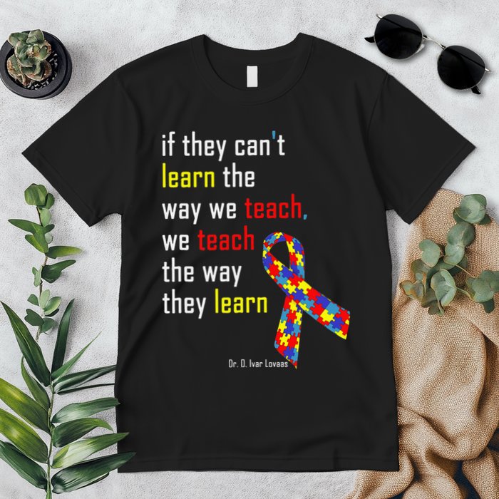 If They Can't.. Autism Awarness Puzzle Premium T-Shirt