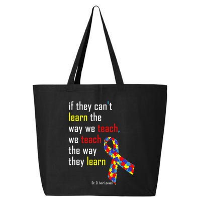 If They Can't.. Autism Awarness Puzzle 25L Jumbo Tote