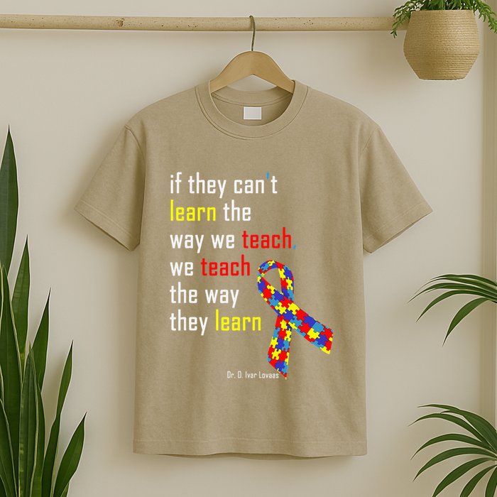 If They Can't.. Autism Awarness Puzzle T-Shirt