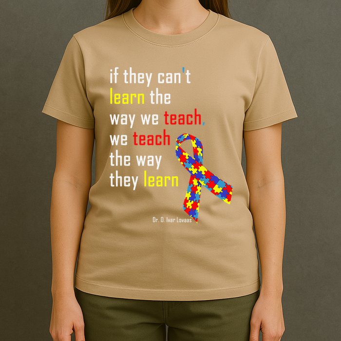 If They Can't.. Autism Awarness Puzzle T-Shirt