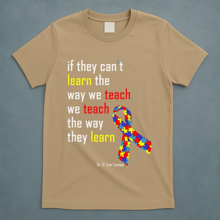 If They Can't.. Autism Awarness Puzzle T-Shirt