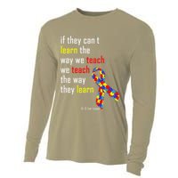 If They Can't.. Autism Awarness Puzzle Cooling Performance Long Sleeve Crew
