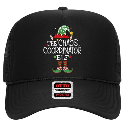 I'm The Chaos Coordinator Elf Funny Christmas Matching Elf  Trucker Hat