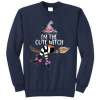 Im The Cute Witch Halloween Matching Group Costume Sweatshirt