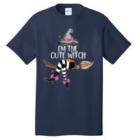 Im The Cute Witch Halloween Matching Group Costume Tall T-Shirt