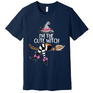 Im The Cute Witch Halloween Matching Group Costume Premium T-Shirt