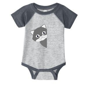 IM The Crazy Cat Lady That You Were Warned About Kamala 47 Infant Baby Jersey Bodysuit