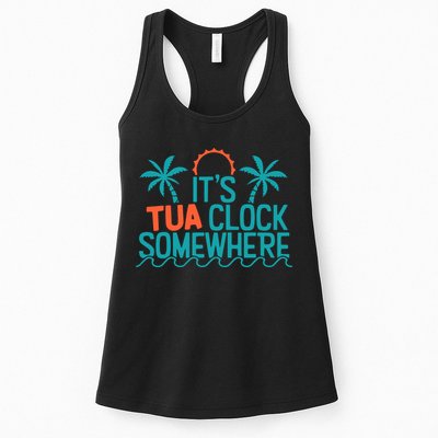 It’S Tua Clock Somewhere Sometimes Womens Tank Top