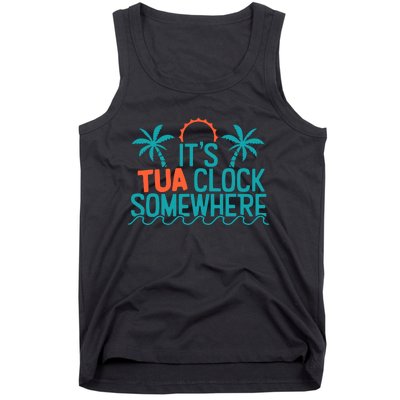 It’S Tua Clock Somewhere Sometimes Tank Top