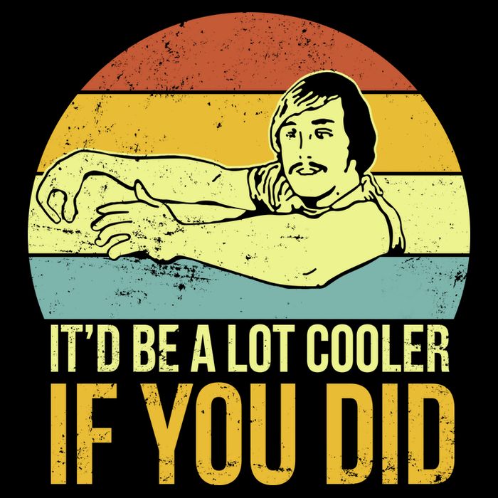 It'd Be A Lot Cooler If You Did Mousepad