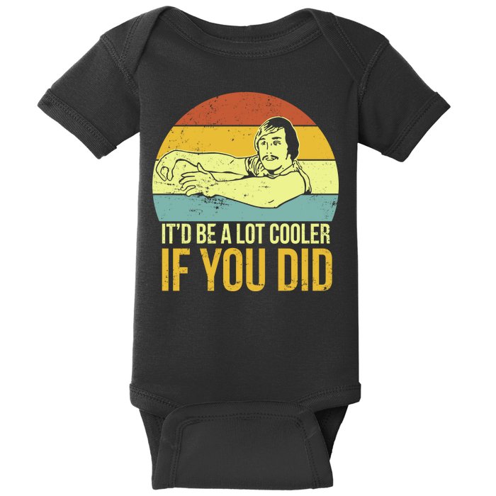 It'd Be A Lot Cooler If You Did Baby Bodysuit