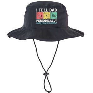 I Tell Dad Jokes Periodically But Only When I'm My Element Legacy Cool Fit Booney Bucket Hat