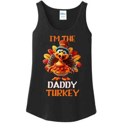 IM The Daddy Turkey Family Reunion Thanksgiving Costume Ladies Essential Tank