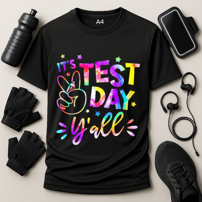 It's Test Day Y'all Tie Dye Students Teacher Test Day Gifts Performance Shirt