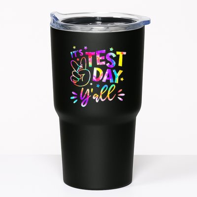 It's Test Day Y'all Tie Dye Students Teacher Test Day Gifts Tumbler
