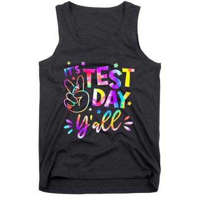 It's Test Day Y'all Tie Dye Students Teacher Test Day Gifts Tank Top