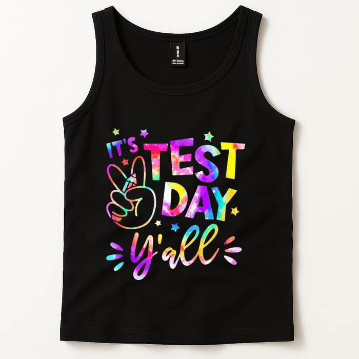 It's Test Day Y'all Tie Dye Students Teacher Test Day Gifts Tank Top