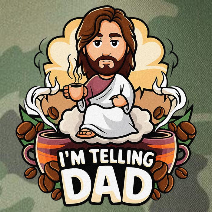 IM Telling Dad Jesus Legacy Tie Dye Trucker Hat