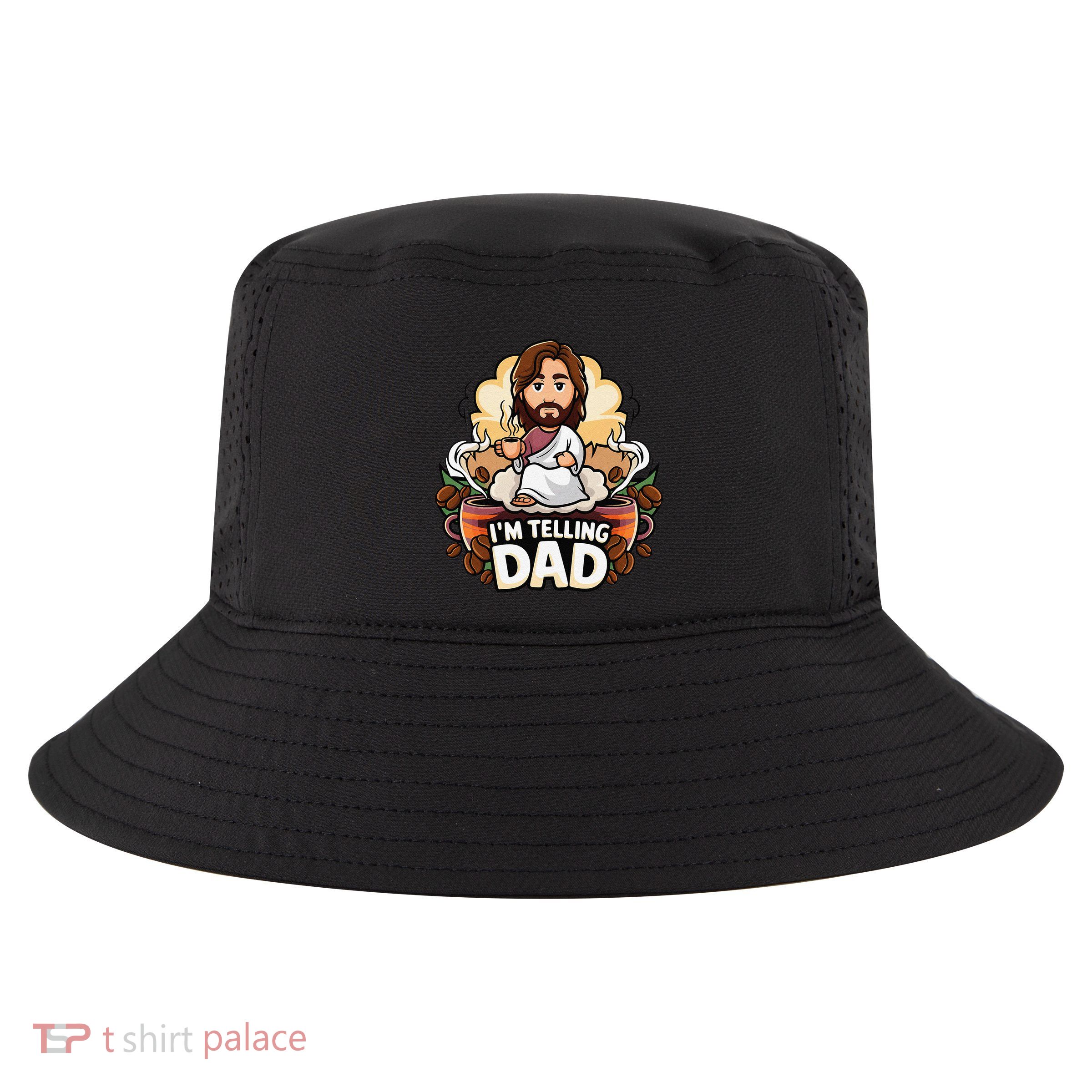 IM Telling Dad Jesus Cool Comfort Performance Bucket Hat