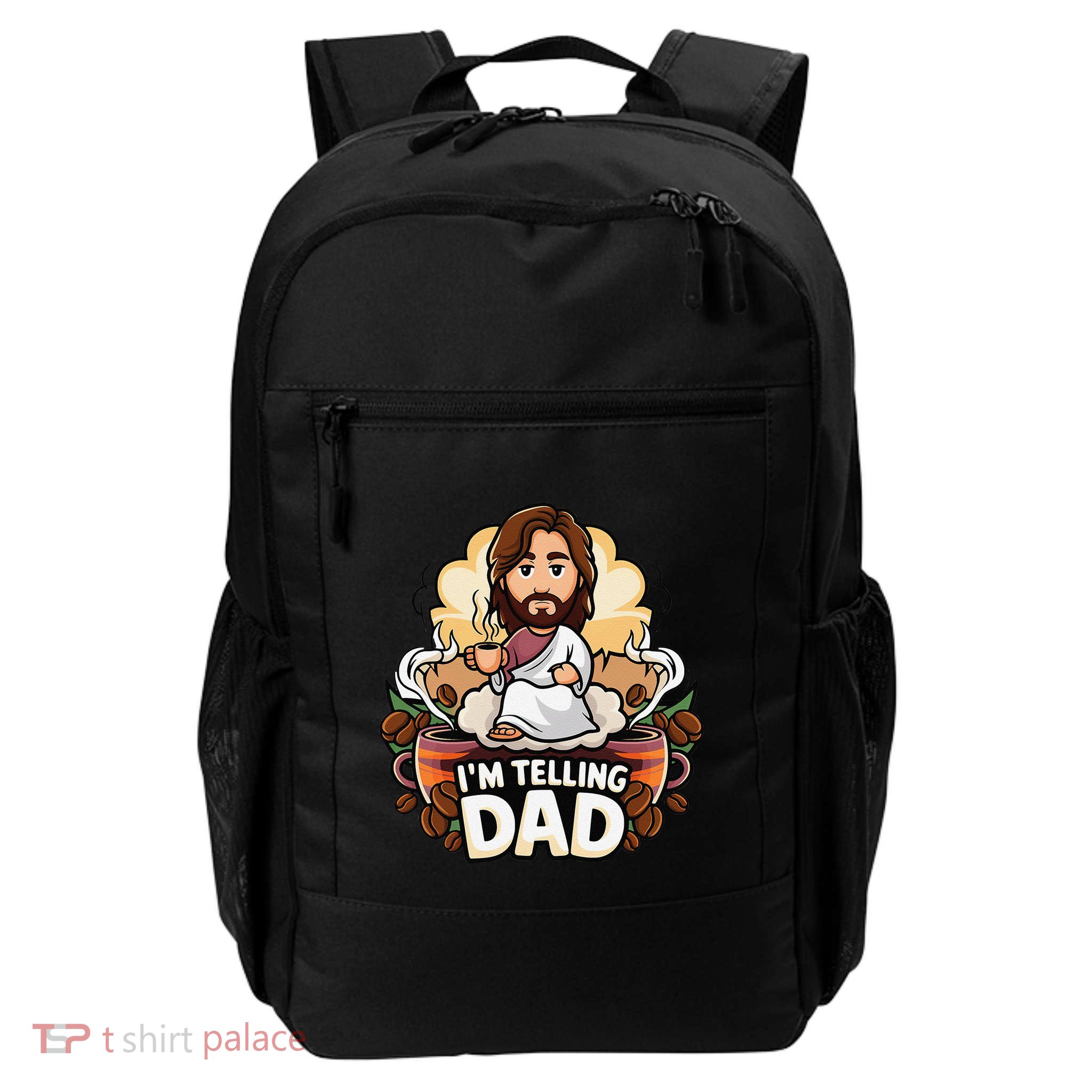 IM Telling Dad Jesus Backpack
