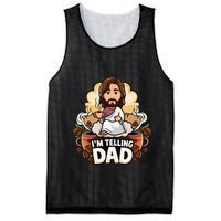IM Telling Dad Jesus Mesh Reversible Basketball Jersey Tank