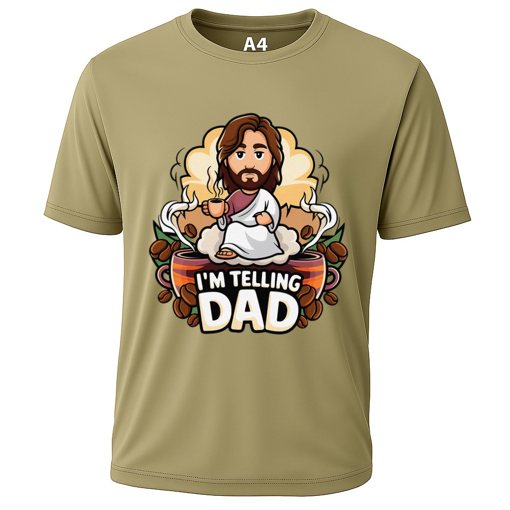 IM Telling Dad Jesus Performance Shirt
