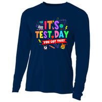 ItS Test Day You Got This Testing Day Teacher Student Cooling Performance Long Sleeve Crew