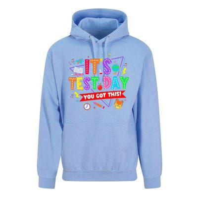 ItS Test Day You Got This Testing Day Teacher Student Unisex Surf Hoodie