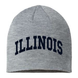 Illinois Throwback Design Classic Sustainable Beanie