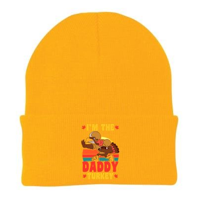 I'm The Daddy Turkey Thanksgiving Matching Family Costume Knit Cap Winter Beanie