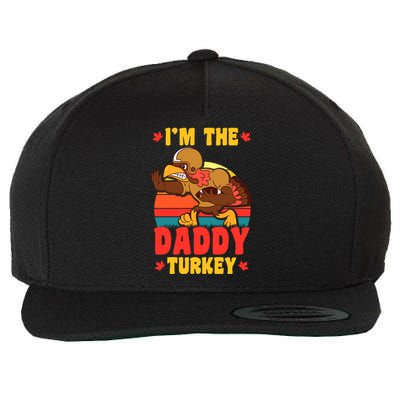 I'm The Daddy Turkey Thanksgiving Matching Family Costume Wool Snapback Cap