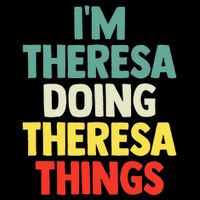 Im Theresa Doing Theresa Things Personalized Name Visor