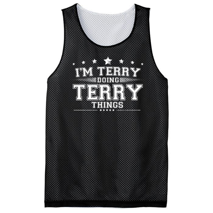 Im Terry Doing Terry Things Mesh Reversible Basketball Jersey Tank