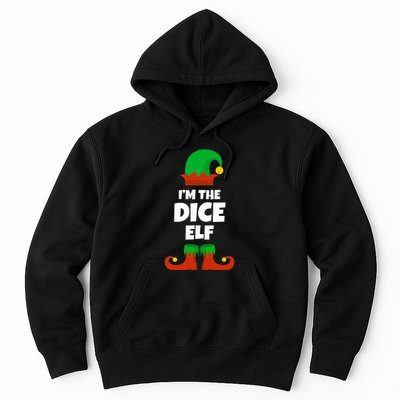 IM The Dice Elf Family Pajama Christmas Funny Bunco Rpg Hoodie